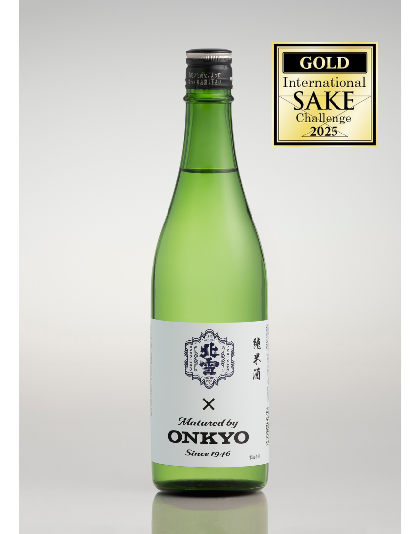 GOLD MEDAL 「北雪　純米加振音楽酒」